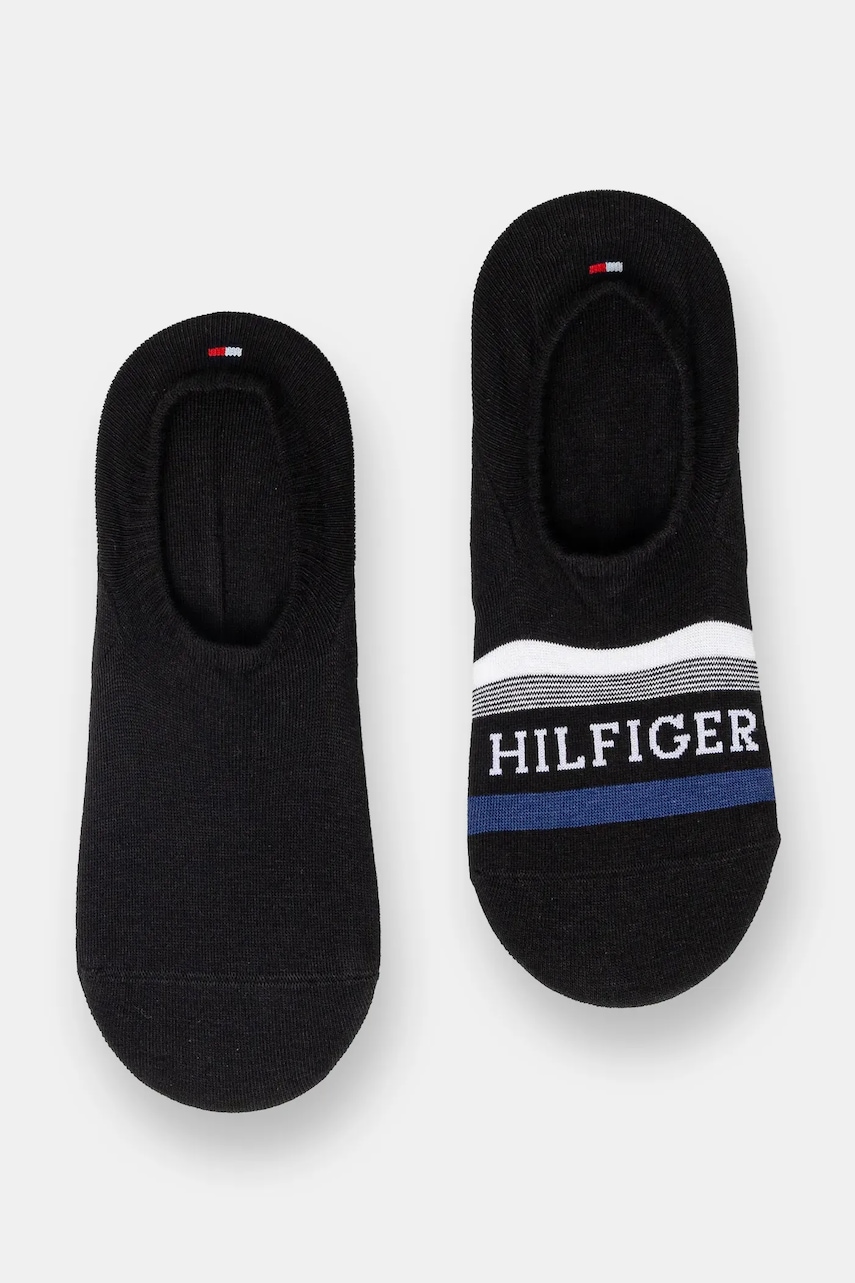 Κάλτσες Tommy Hilfiger 2-pack χρώμα: μαύρο, 701232938