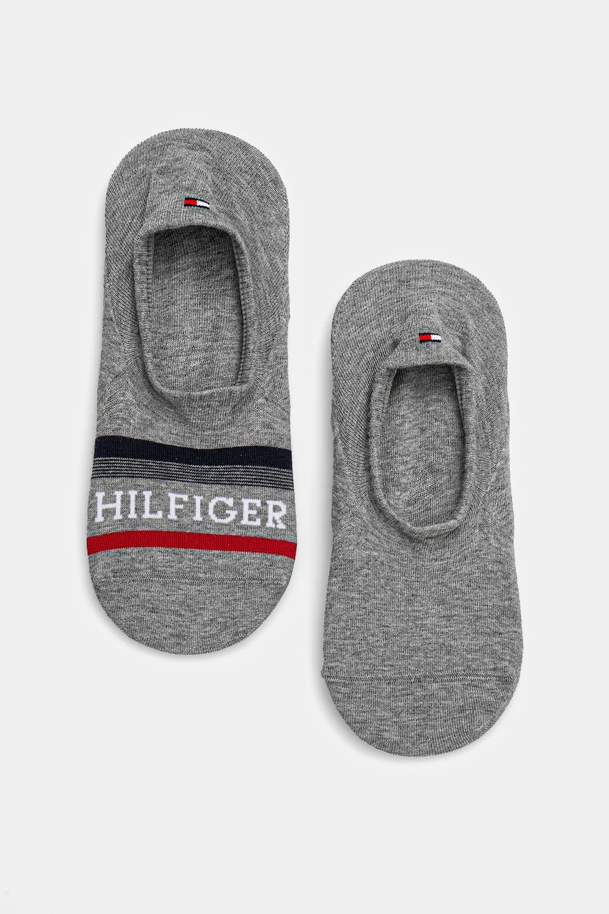 Κάλτσες Tommy Hilfiger 2-pack χρώμα: γκρι, 701232938