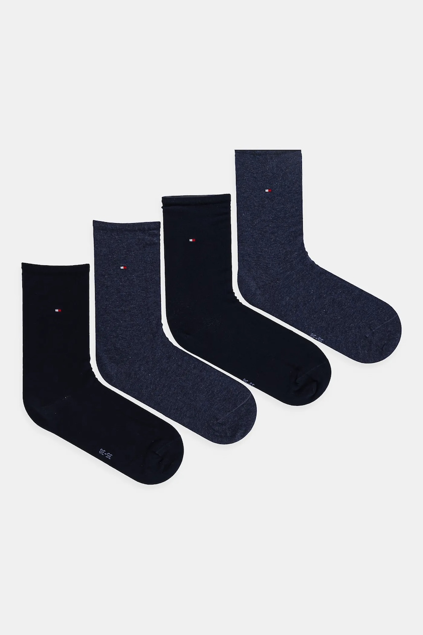 Κάλτσες Tommy Hilfiger 4-pack χρώμα: ναυτικό μπλε, 701219560