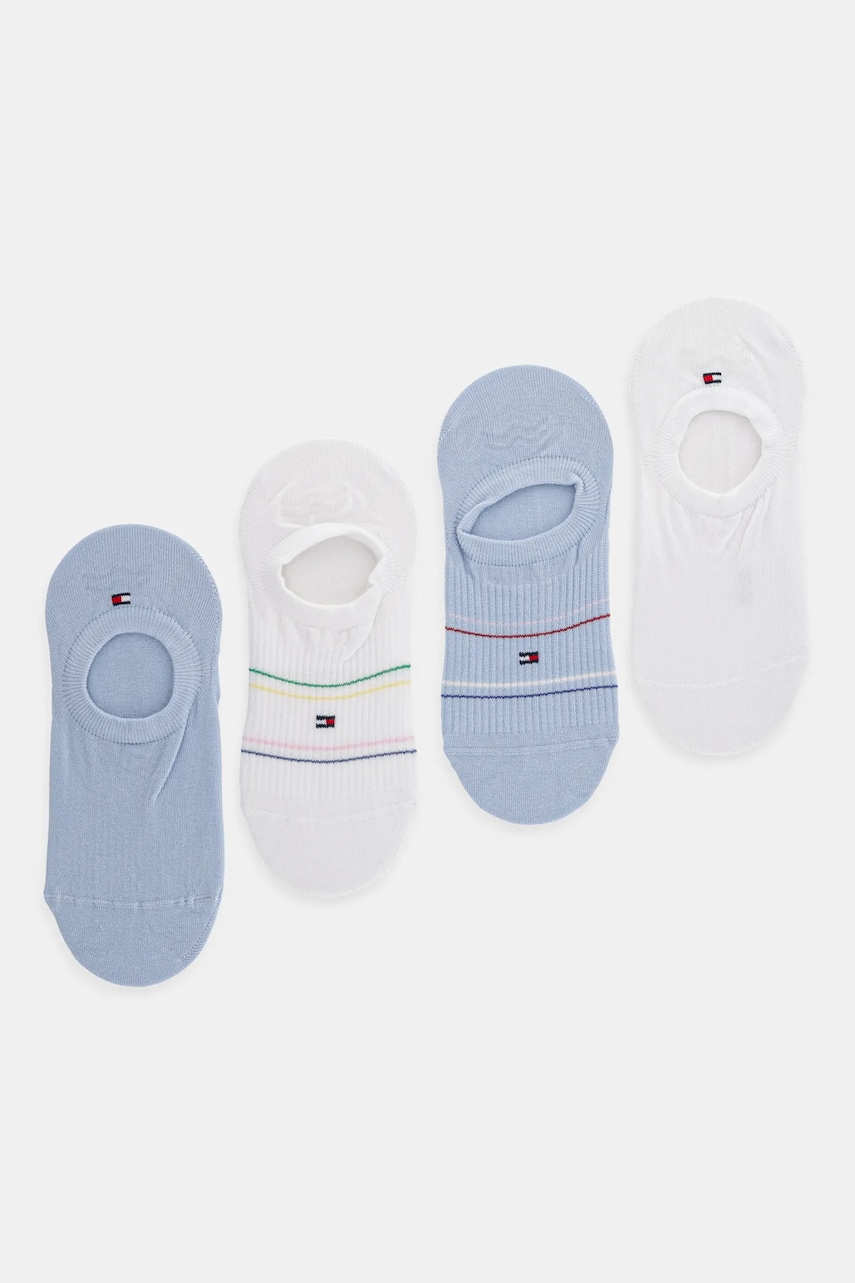 Κάλτσες Tommy Hilfiger 4-pack χρώμα: άσπρο, 701235890