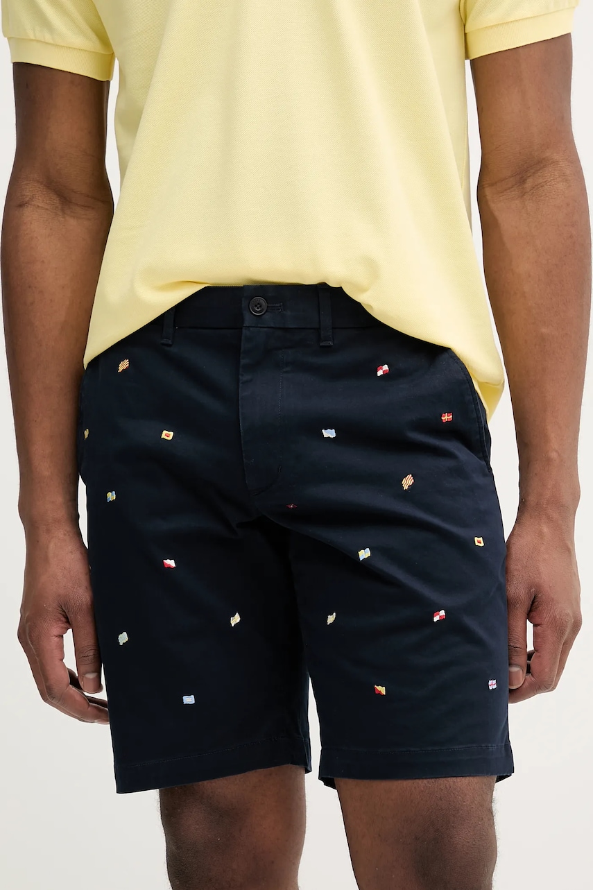 Σορτς Tommy Hilfiger χρώμα: ναυτικό μπλε, MW0MW38846