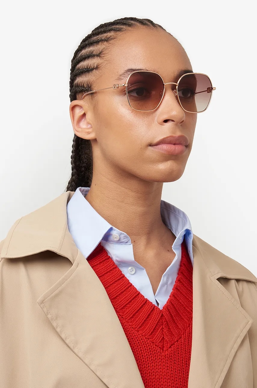 Γυαλιά ηλίου Tommy Hilfiger χρώμα: χρυσαφί, TH 2150/S
