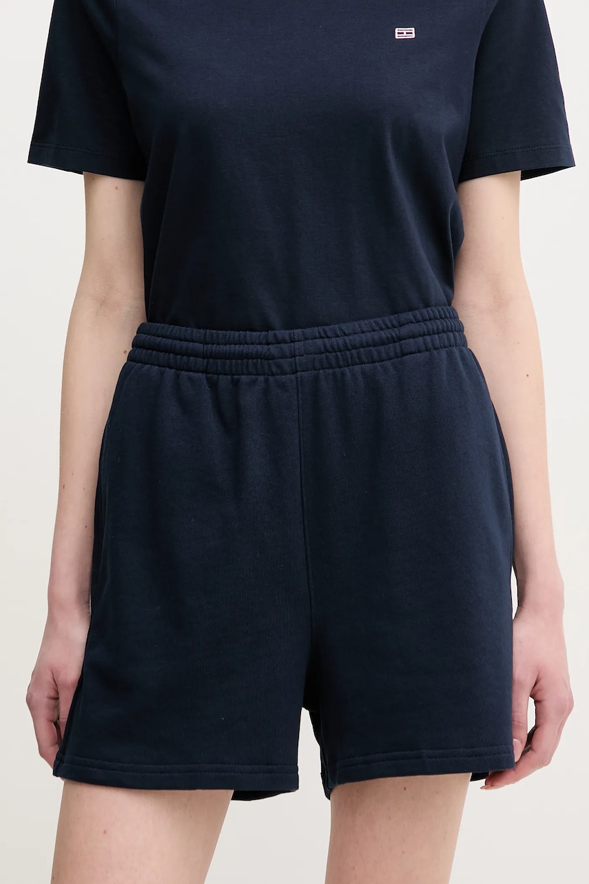 Σορτς Tommy Hilfiger χρώμα: ναυτικό μπλε, UW0UW05800