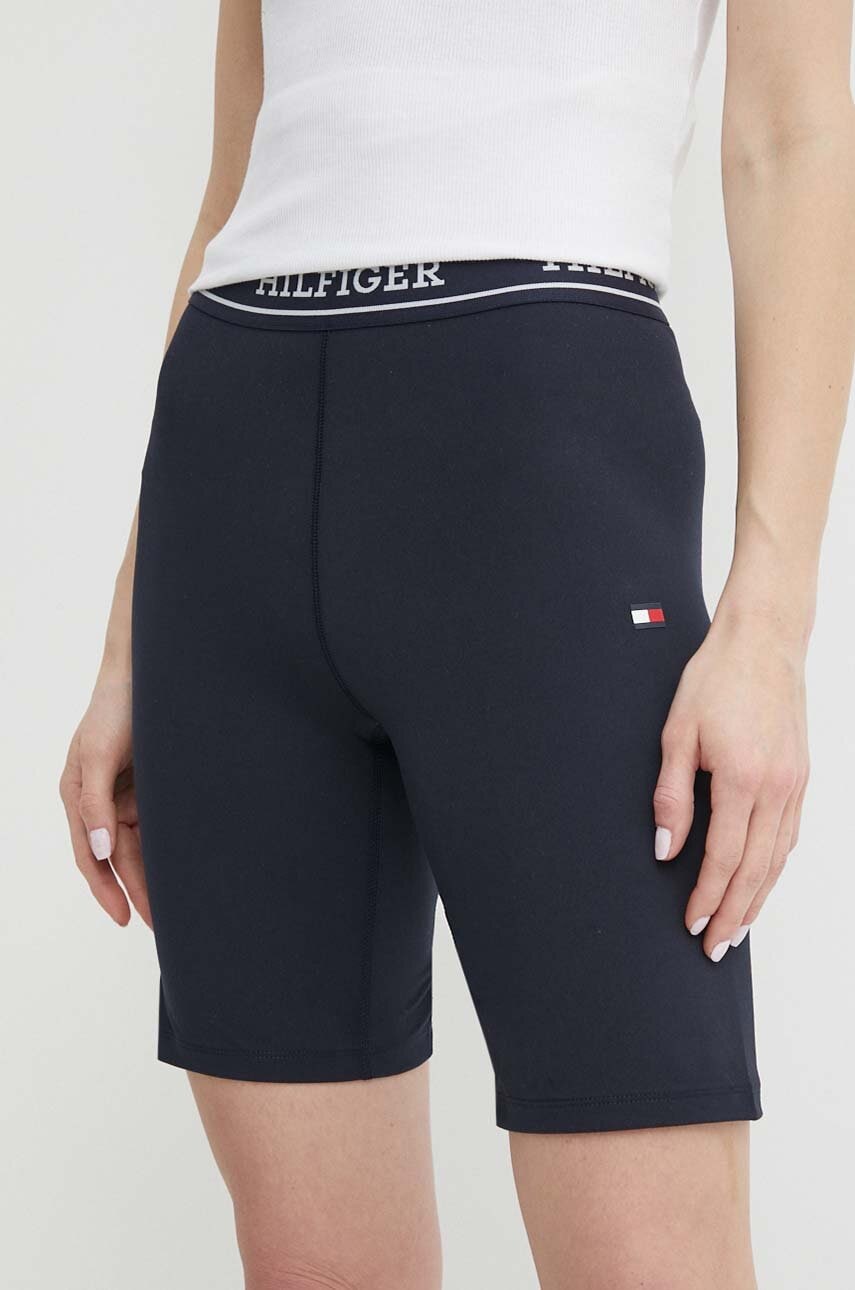 Σορτς Tommy Hilfiger χρώμα: ναυτικό μπλε, WW0WW41496