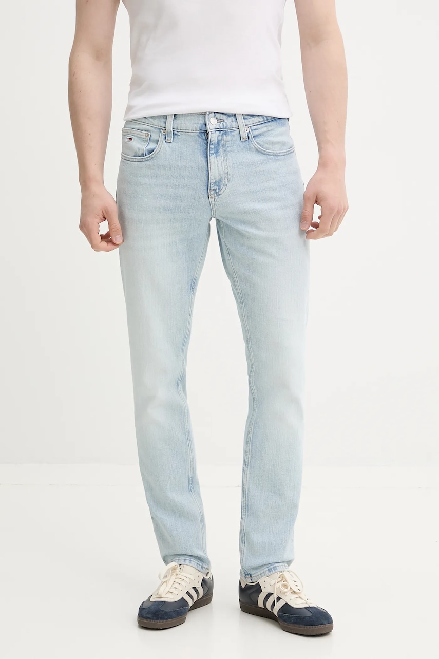 Τζιν παντελόνι Tommy Jeans χρώμα: μπλε, DM0DM20983