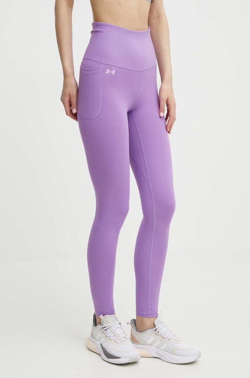 Κολάν προπόνησης Under Armour Motion χρώμα: μοβ