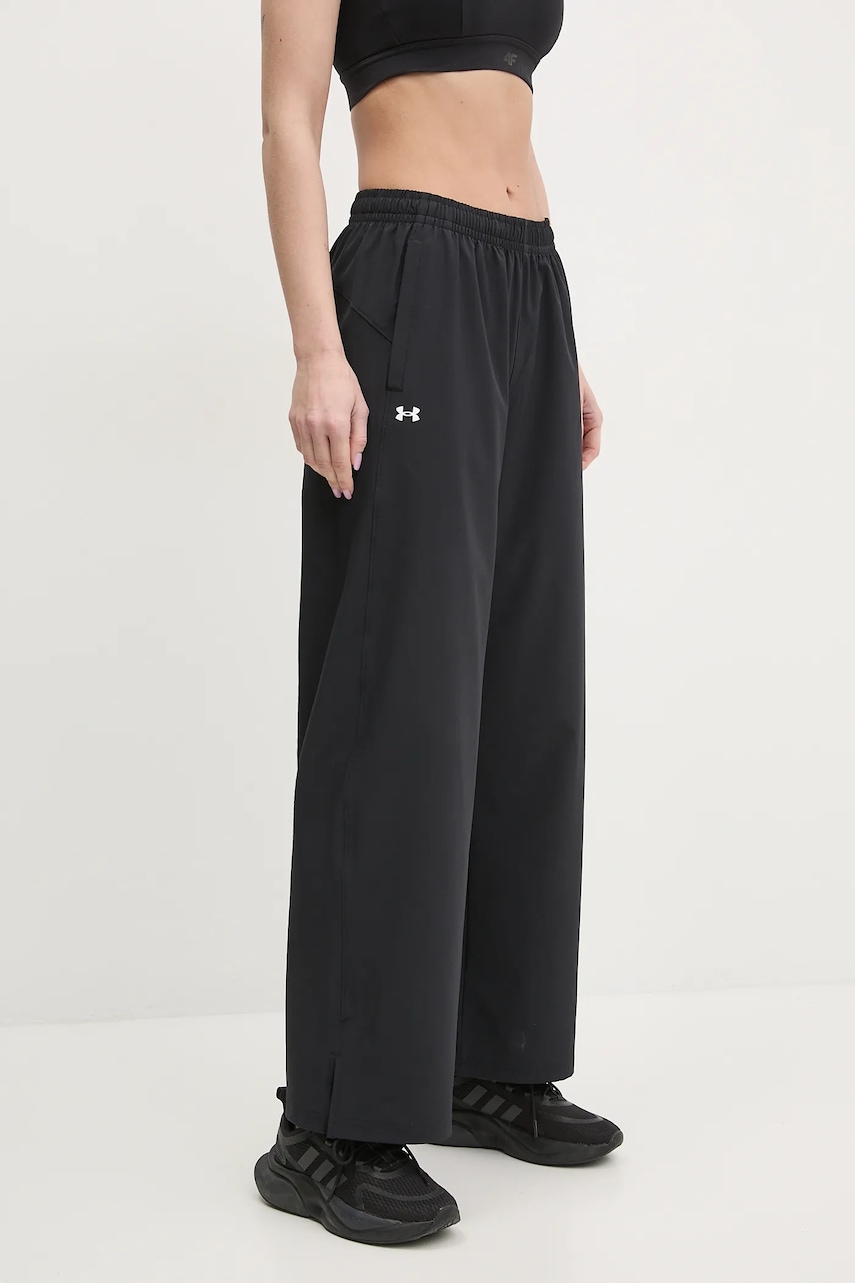 Παντελόνι Under Armour Rival χρώμα: μαύρο, 1386453