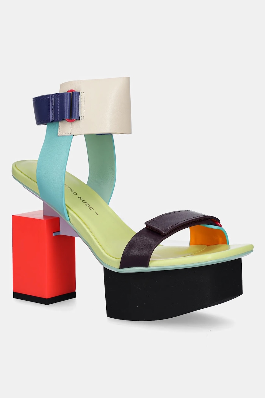 Σανδάλια United Nude Cubist Sandal χρώμα: πολύχρωμο, 1090087716