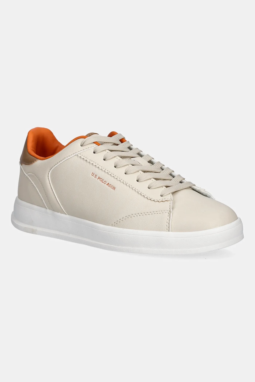 Αθλητικά U.S. Polo Assn. CAMPY002M/5Y2 χρώμα: μπεζ, CAMPY
