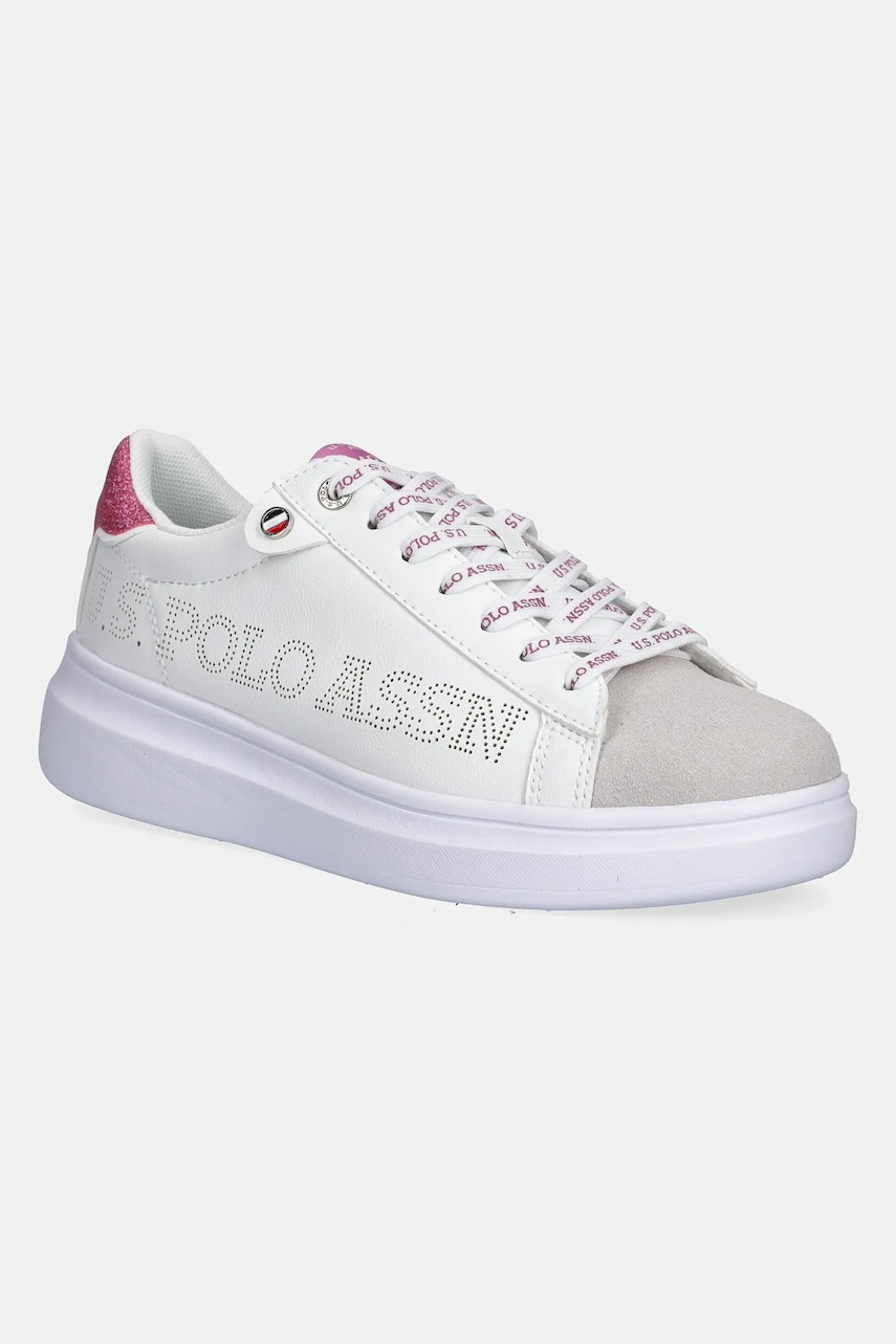 Αθλητικά U.S. Polo Assn. CODY011W/5YH1 χρώμα: άσπρο, CODY