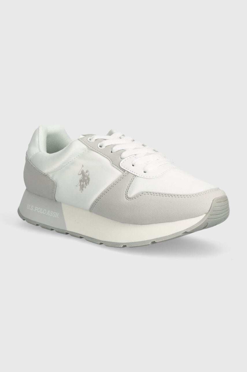 Αθλητικά U.S. Polo Assn. KITTY χρώμα: γκρι, KITTY002W 4NH2