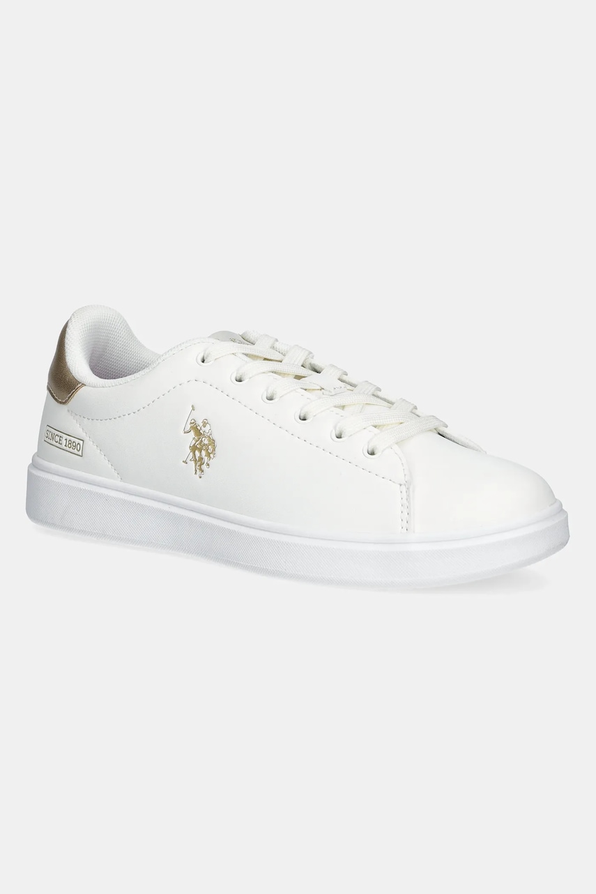 Αθλητικά U.S. Polo Assn. MARLYN χρώμα: άσπρο, MARLYN001W/5Y4