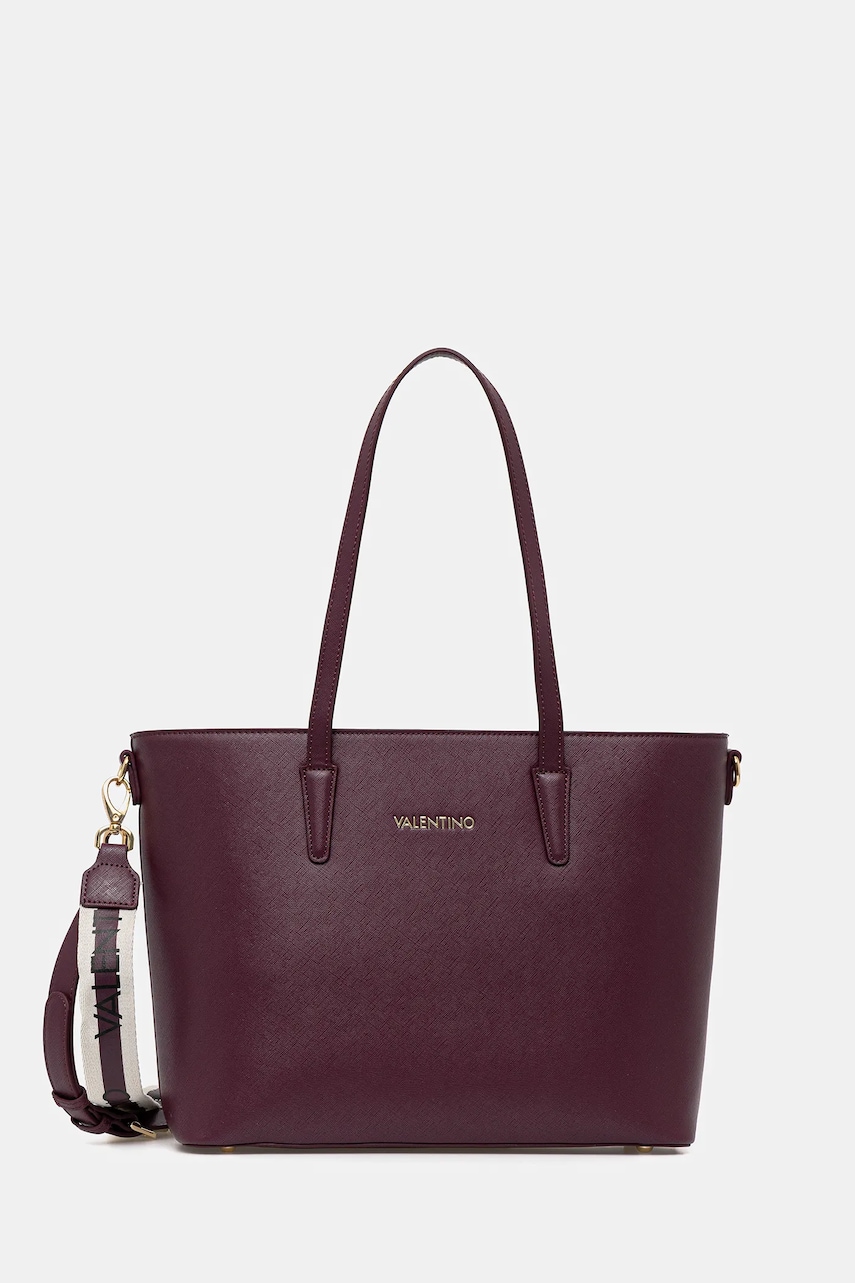 Τσάντα Valentino Bags χρώμα: μπορντό, VBS7B301