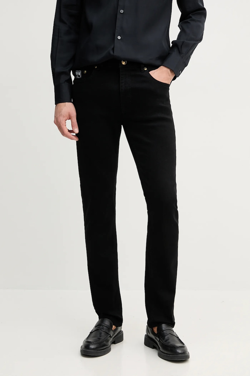 Τζιν παντελόνι Versace Jeans Couture χρώμα: μαύρο, 78GAB5S0 CDW00