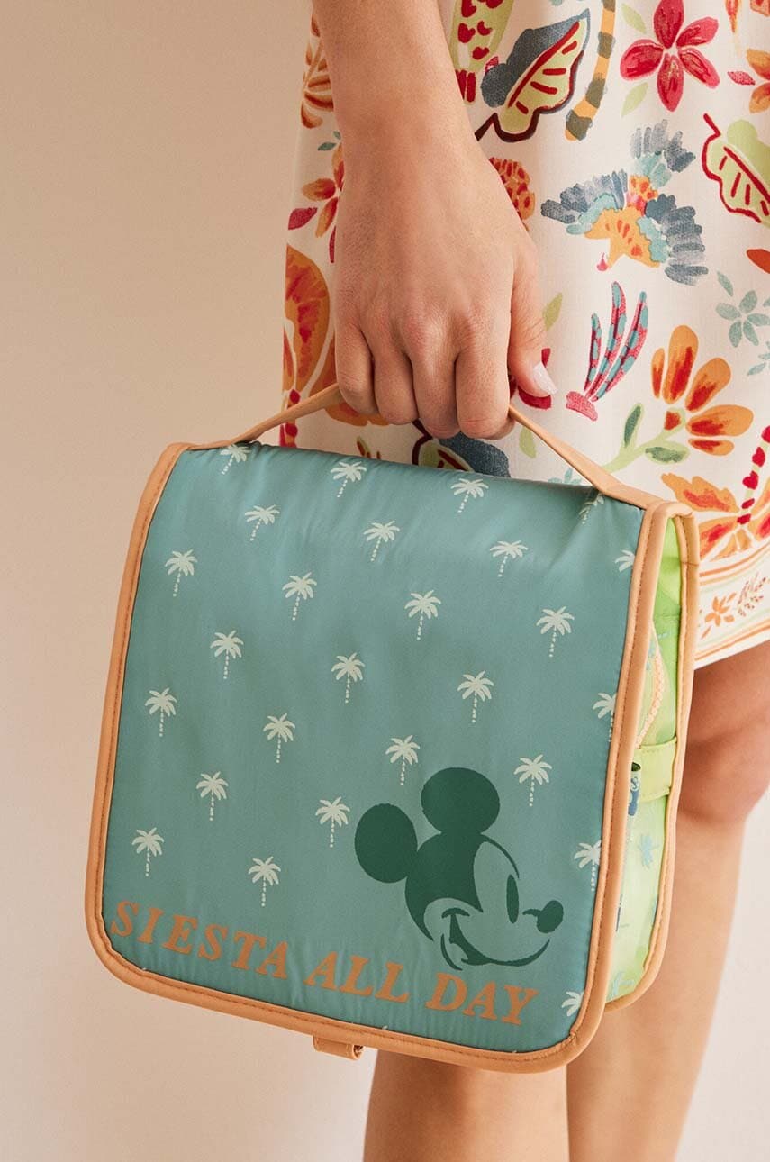 Νεσεσέρ καλλυντικών women'secret Mickey χρώμα: πράσινο, 4847892
