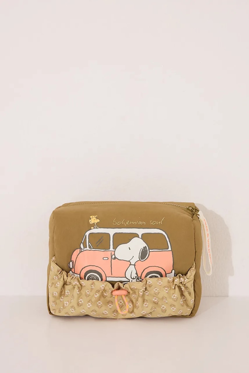 Νεσεσέρ καλλυντικών women'secret SNOOPY χρώμα: πράσινο, 4849277