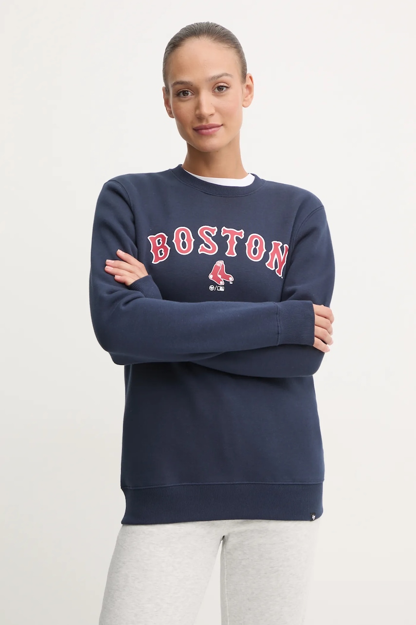 Μπλούζα 47 brand MLB Boston Red Sox χρώμα: ναυτικό μπλε, BB002PEMIBC630058FN