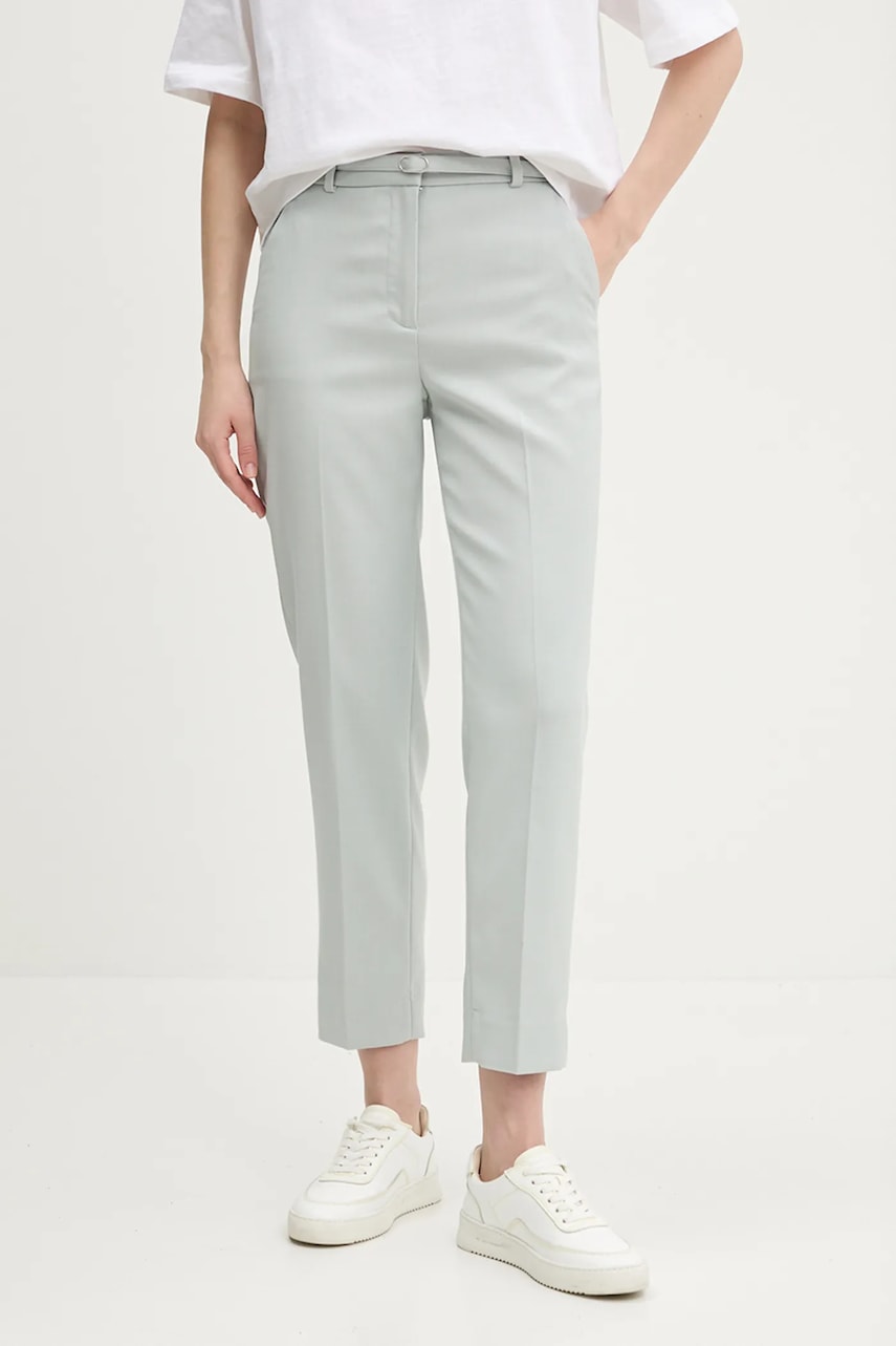 Παντελόνι Abercrombie & Fitch χρώμα: πράσινο, KI156-5067