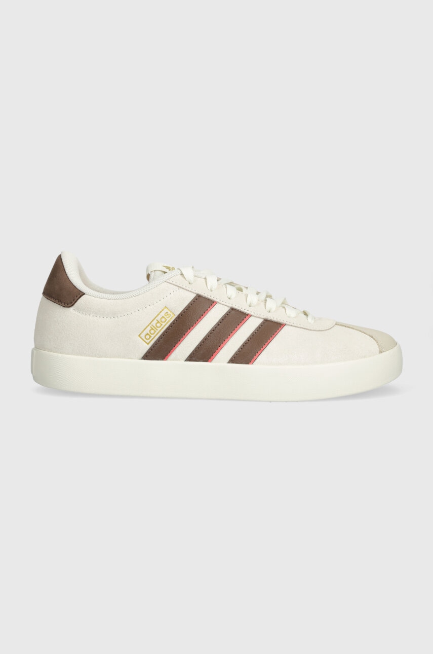 Σουέτ αθλητικά παπούτσια adidas COURT COURT χρώμα: μπεζ ID9084