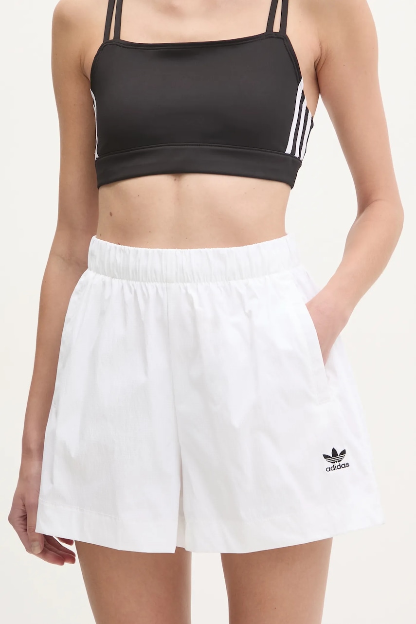 Σορτς adidas Originals Essential χρώμα: άσπρο, JD1510