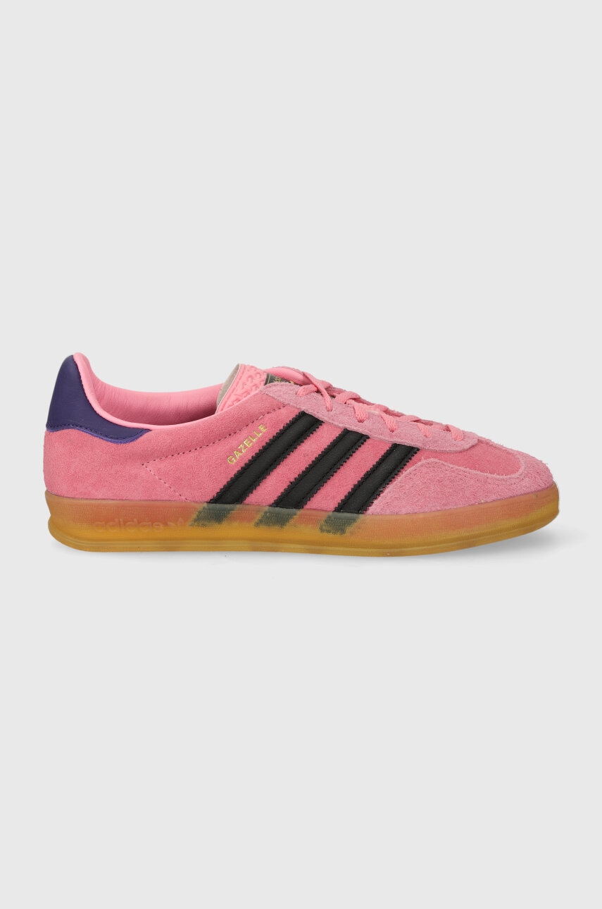 Σουέτ αθλητικά παπούτσια adidas Originals Gazelle IndoorGazelle Indoor χρώμα: ροζ IE7002