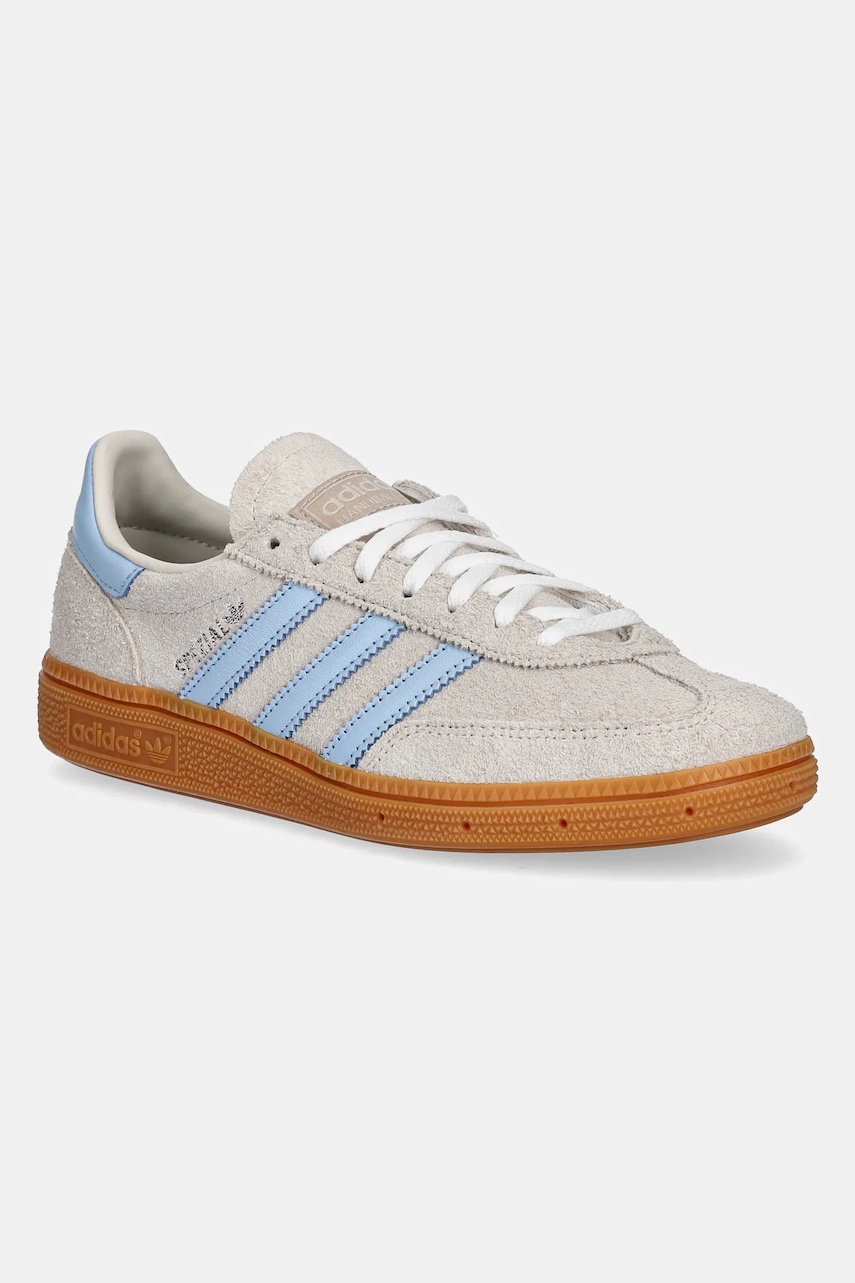 Σουέτ αθλητικά παπούτσια adidas Originals Handball Spezial W χρώμα: γκρι, JS0241