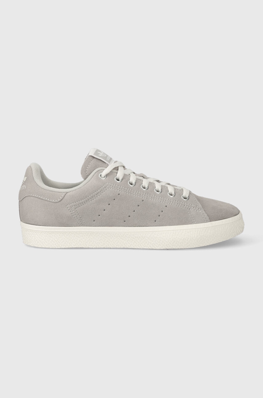 Σουέτ αθλητικά παπούτσια adidas Originals Stan Smith CSStan Smith CS χρώμα: γκρι ID2040 ID2040