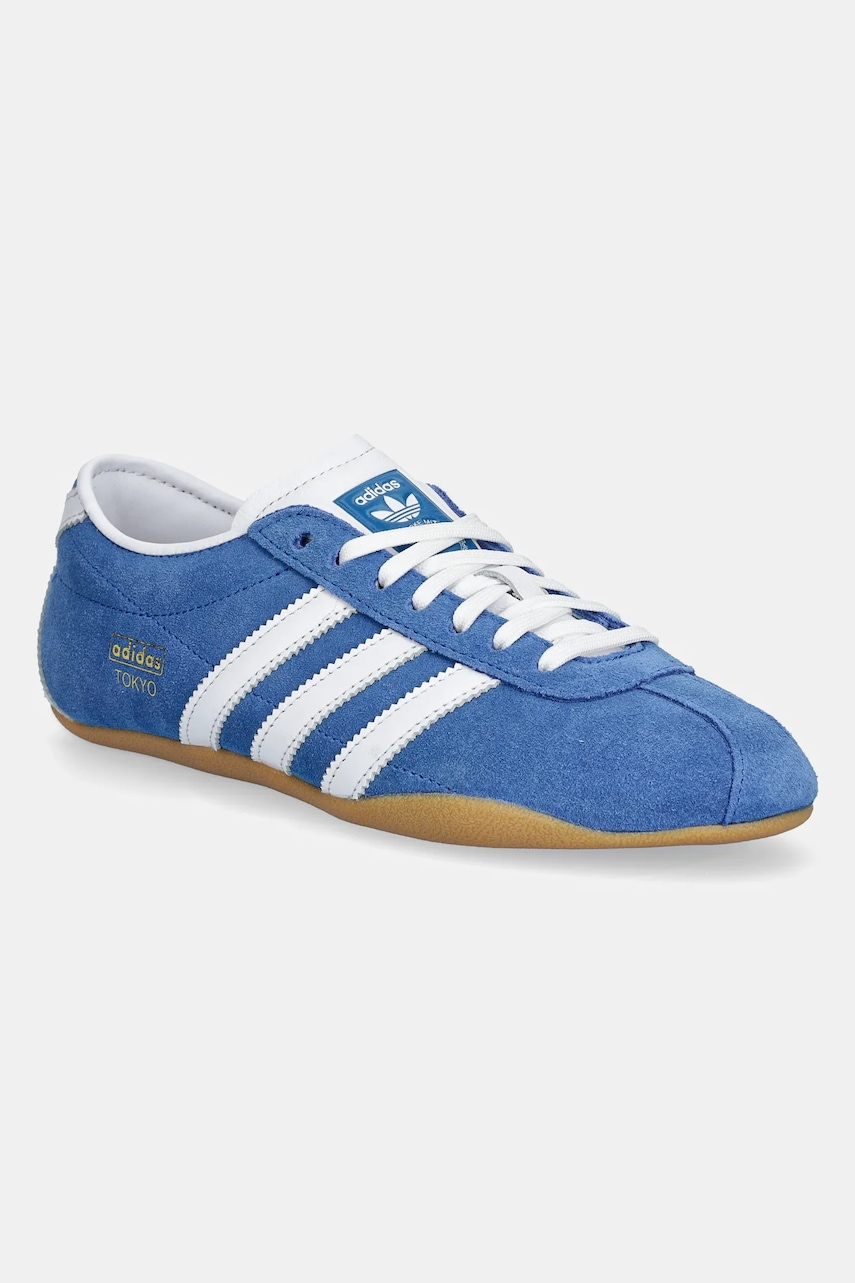 Σουέτ αθλητικά παπούτσια adidas Originals Tokyo W χρώμα: μπλε, JI0179