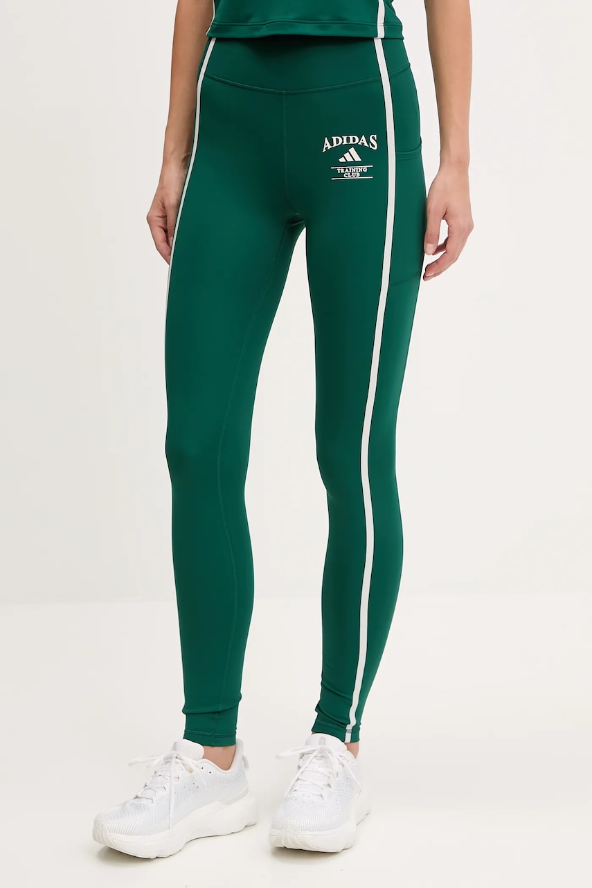 Κολάν προπόνησης adidas Performance Optime χρώμα: πράσινο, JG6152