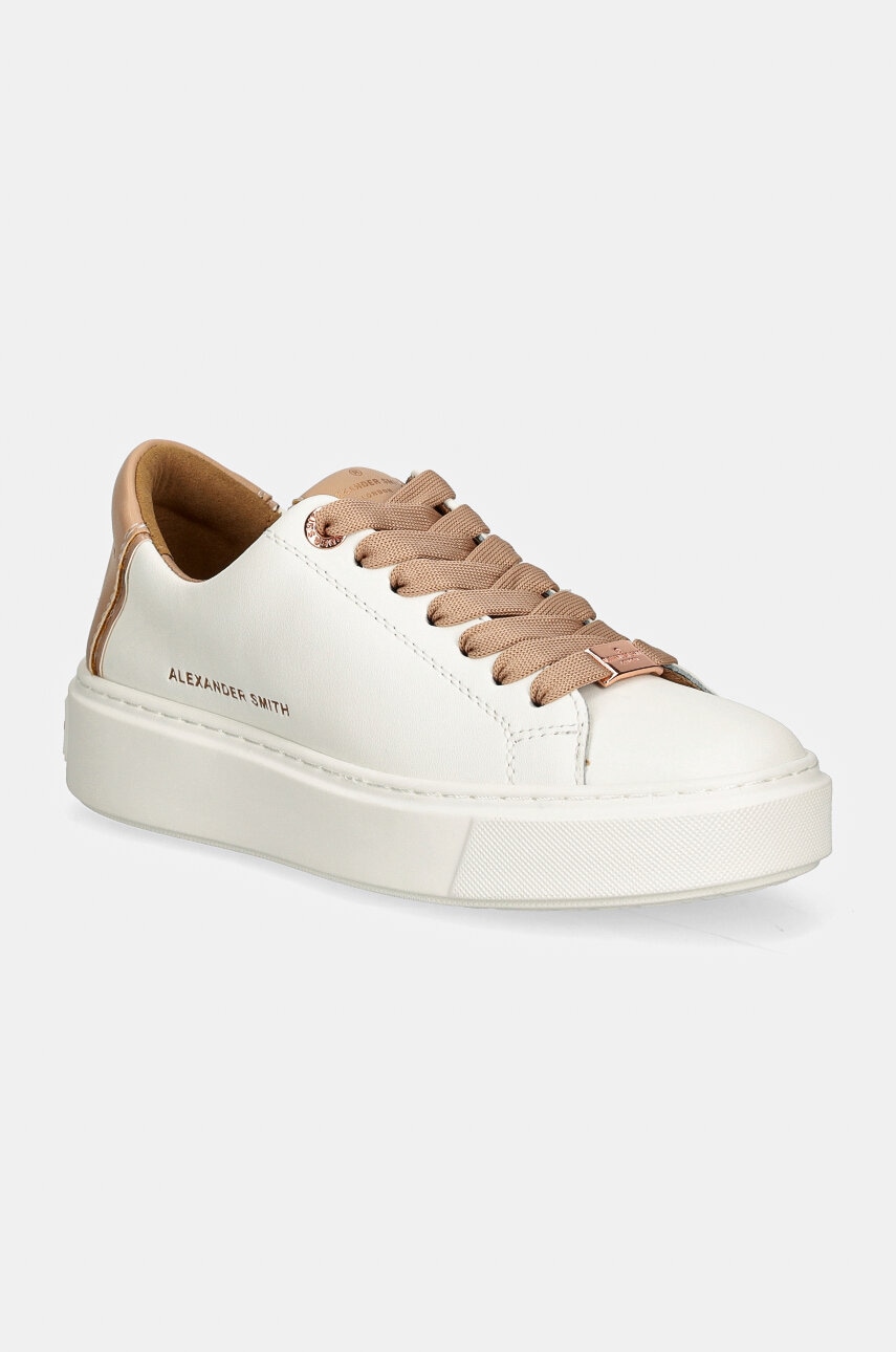 Αθλητικά Alexander Smith London χρώμα: άσπρο, ALBALDW8352WNU