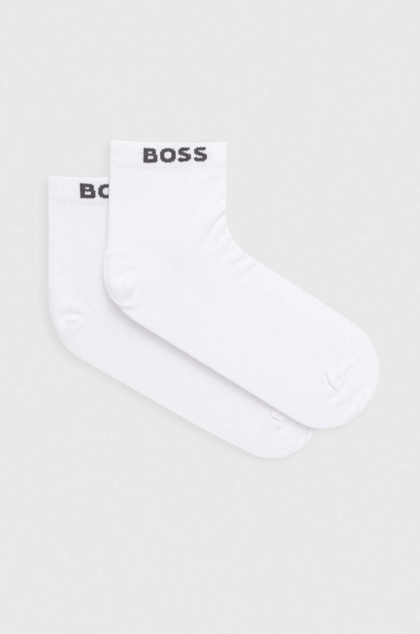 Κάλτσες BOSS 2-pack χρώμα: άσπρο