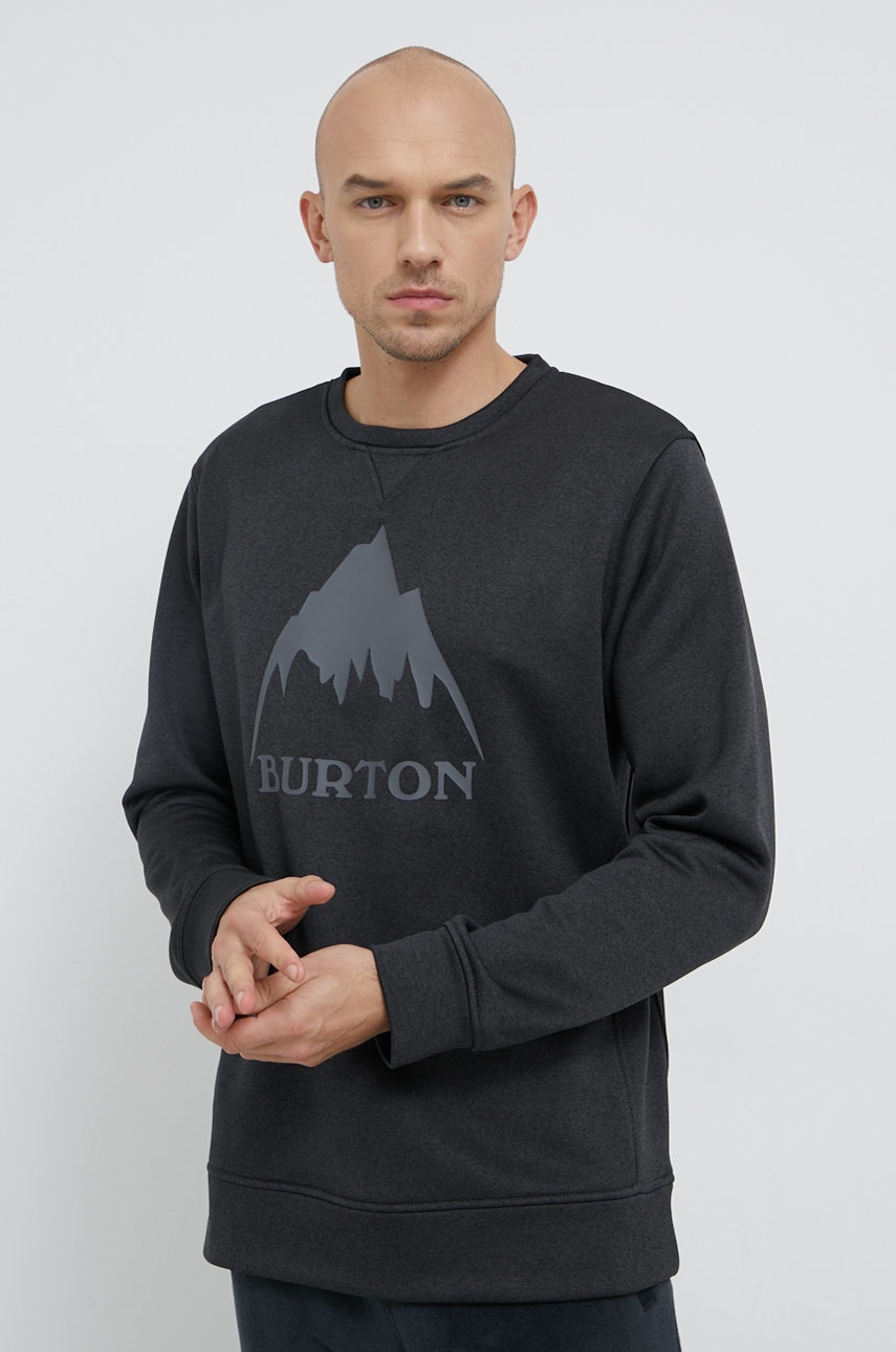 Μπλούζα Burton ανδρική, χρώμα: γκρι