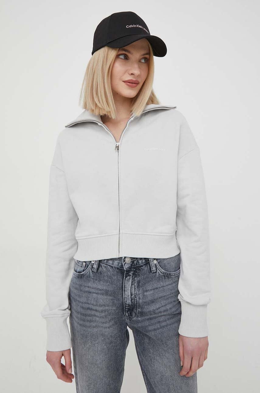 Μπλούζα Calvin Klein Jeans χρώμα: γκρι