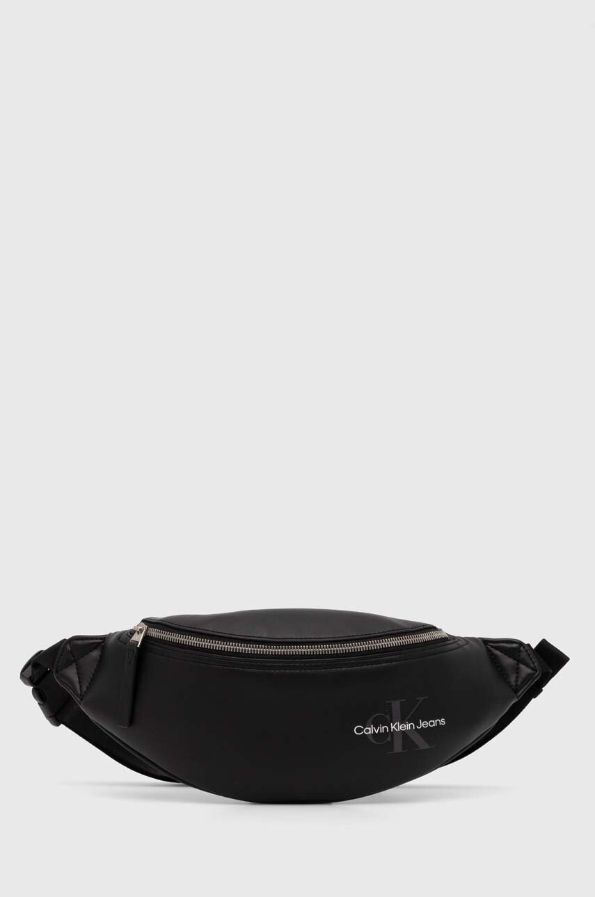 Τσάντα φάκελος Calvin Klein Jeans χρώμα: μαύρο, K50K512029