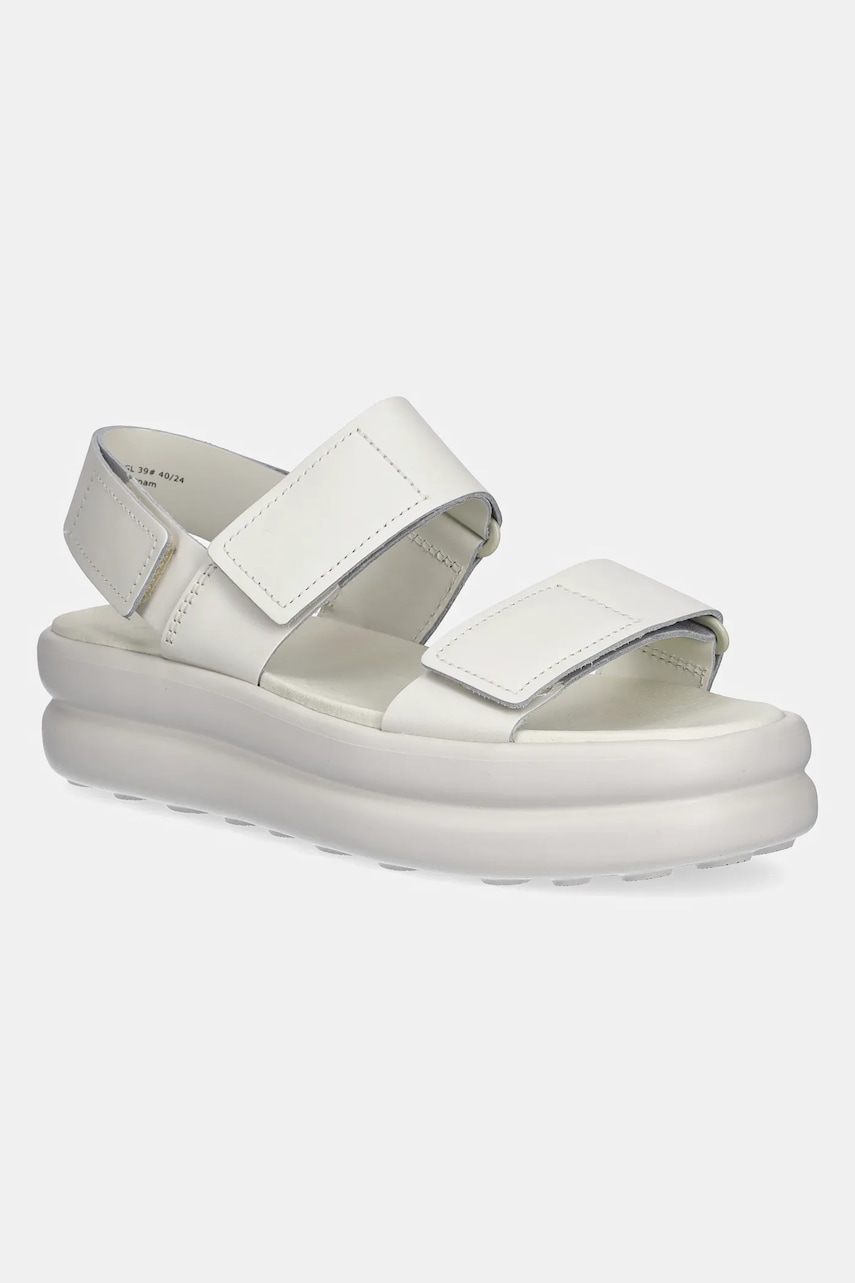 Δερμάτινα σανδάλια Camper Pelotas Flota Up χρώμα: μπεζ, K201728-001