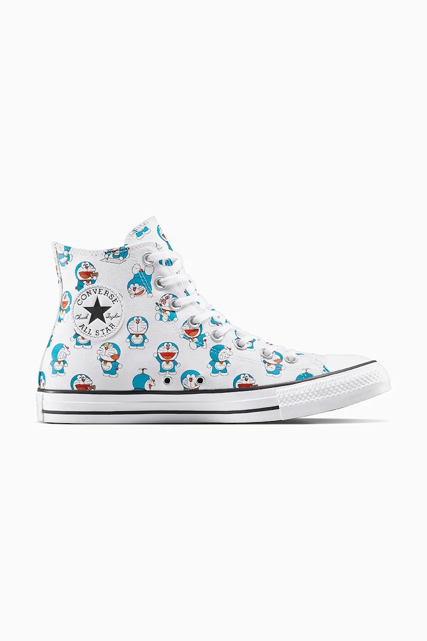 Πάνινα παπούτσια Converse Converse x Doraemon Chuck Taylor All Star χρώμα: άσπρο, A15791C