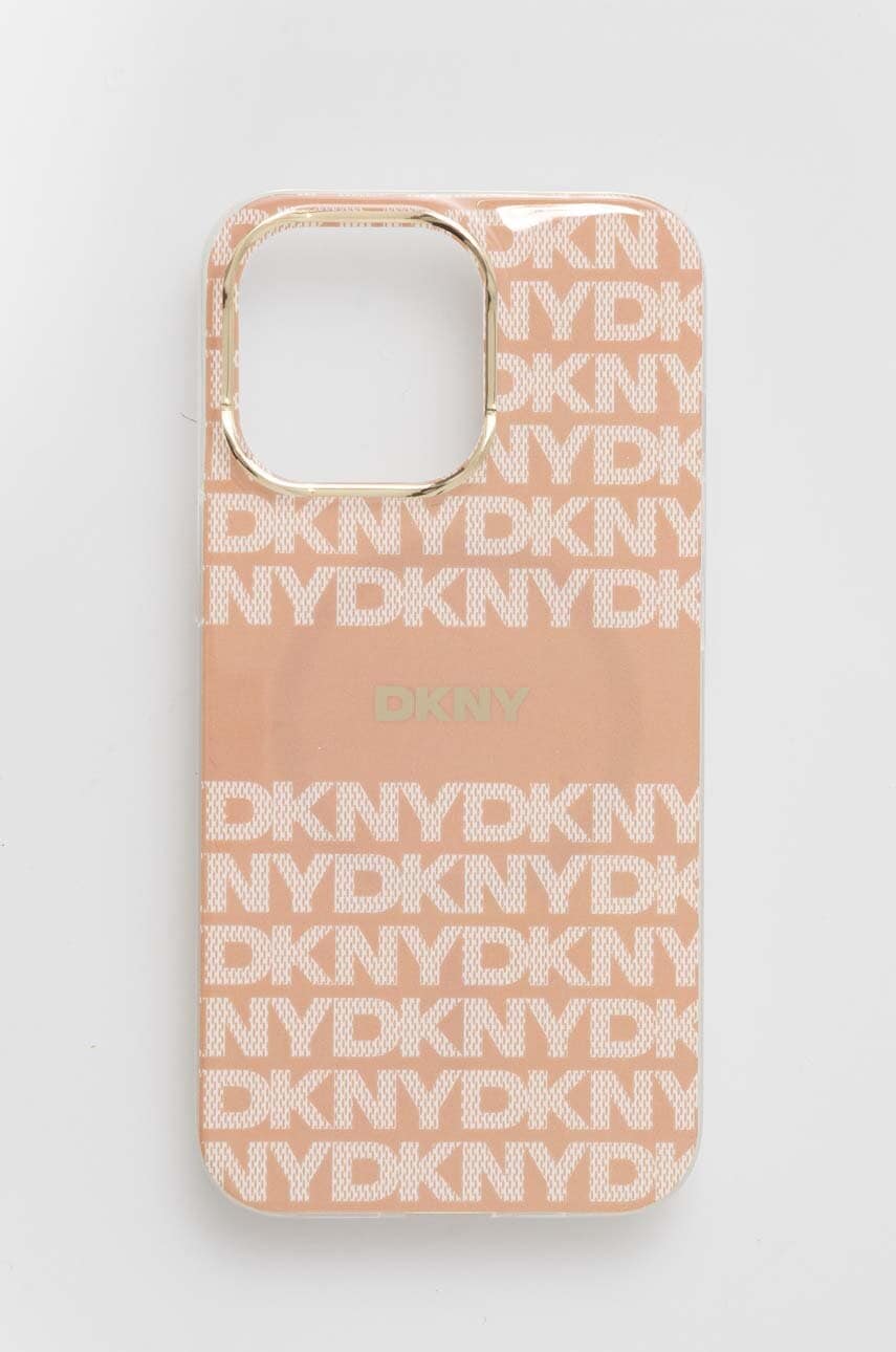 Θήκη κινητού Dkny iPhone 13 Pro / 13 6.1 χρώμα: πορτοκαλί, DKHMP13LHRHSEP