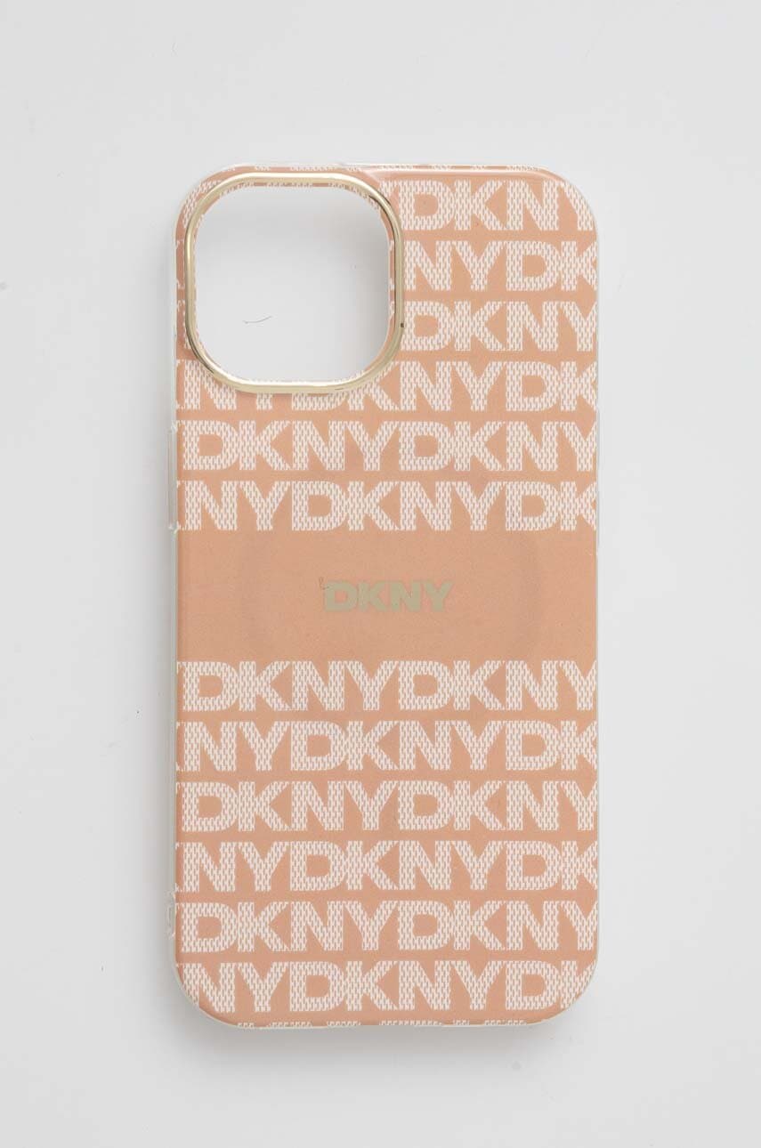Θήκη κινητού Dkny iPhone 15 / 14 / 13 6.1 χρώμα: πορτοκαλί, DKHMP15SHRHSEP