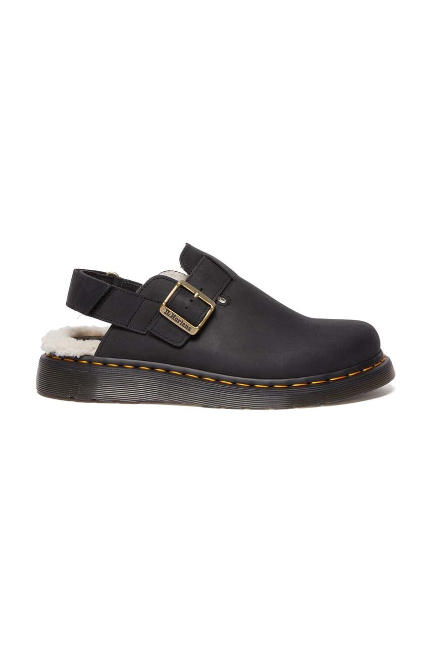 Δερμάτινα σανδάλια Dr. Martens Jorge II χρώμα: μαύρο, DM31264001