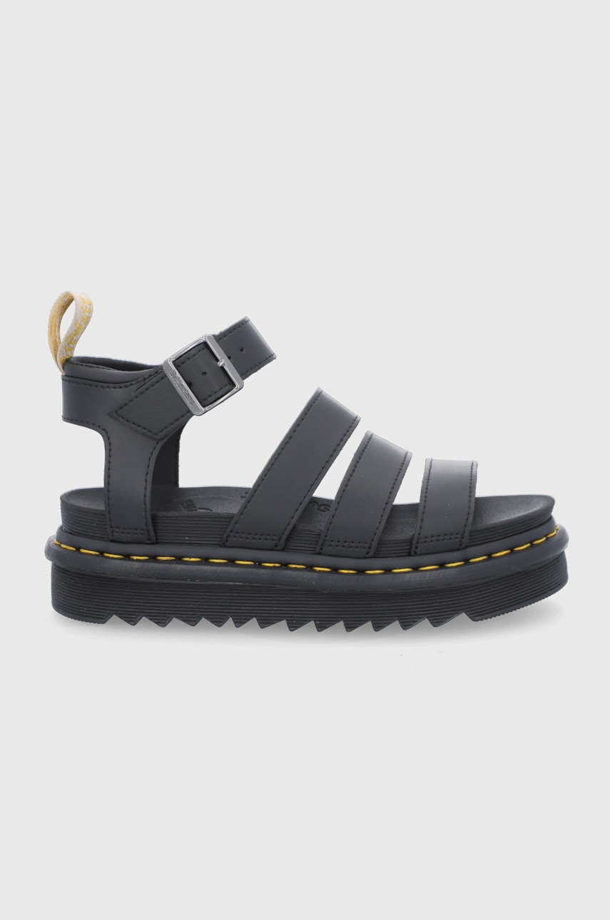 Σανδάλια Dr. Martens V Blaire γυναικεία, χρώμα: μαύρο