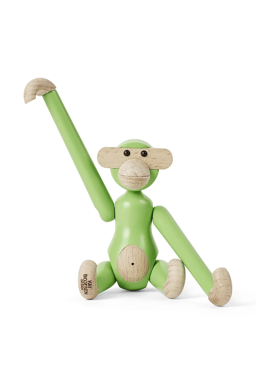 Διακοσμητική φιγούρα Kay Bojesen Monkey mini χρώμα: πράσινο