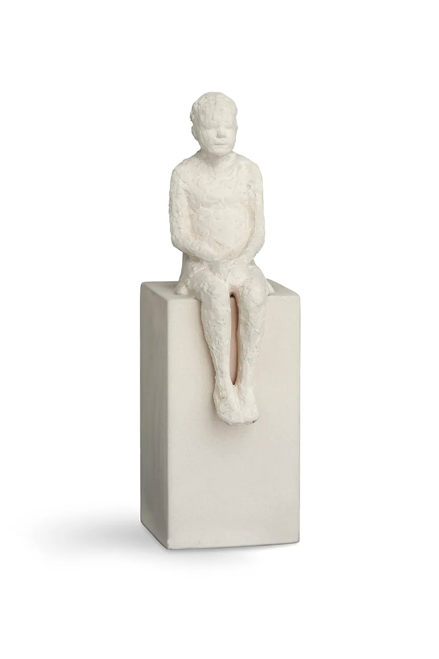 Διακοσμητική φιγούρα Kähler The Dreamer 21,5 cm χρώμα: άσπρο