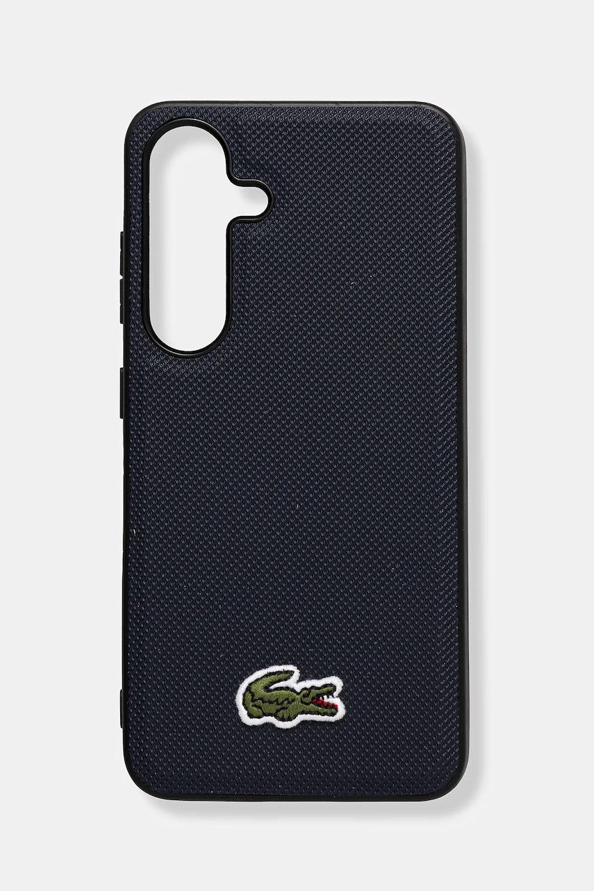 Θήκη κινητού Lacoste Samsung Galaxy S25 χρώμα: ναυτικό μπλε, LCHMS25SPVCV