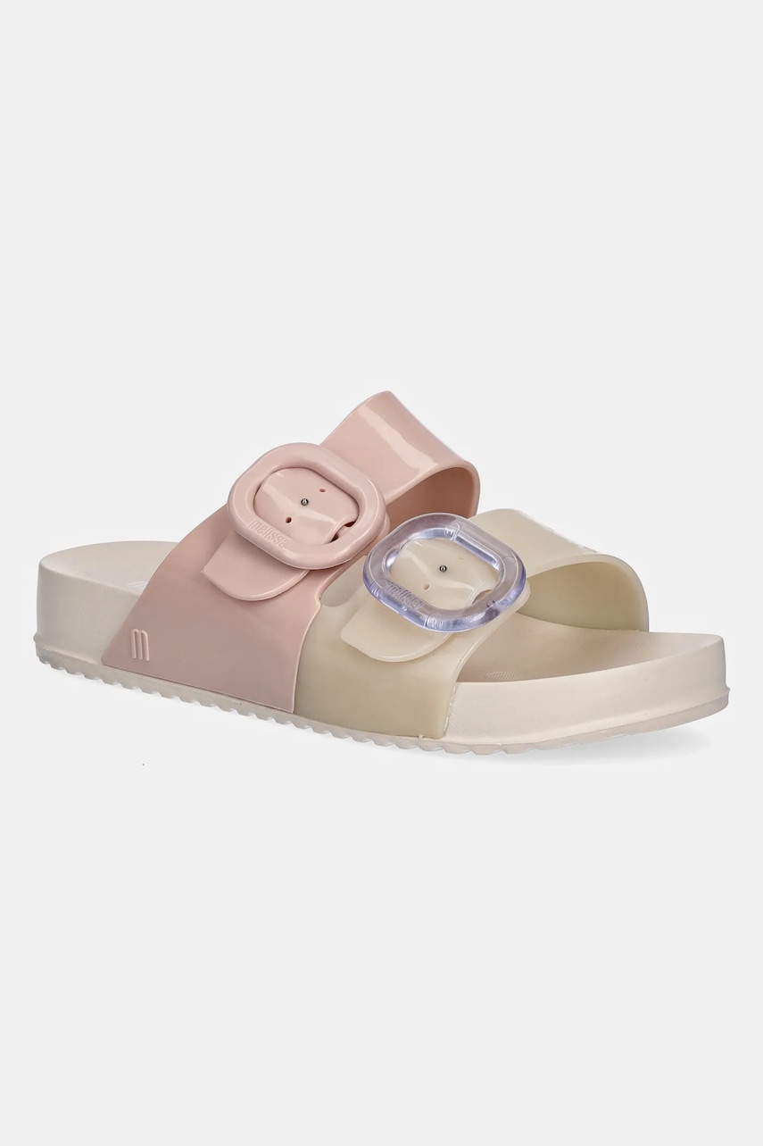 Παντόφλες Melissa MELISSA COZY SLIDE AD χρώμα: μπεζ, M 33913.AN709