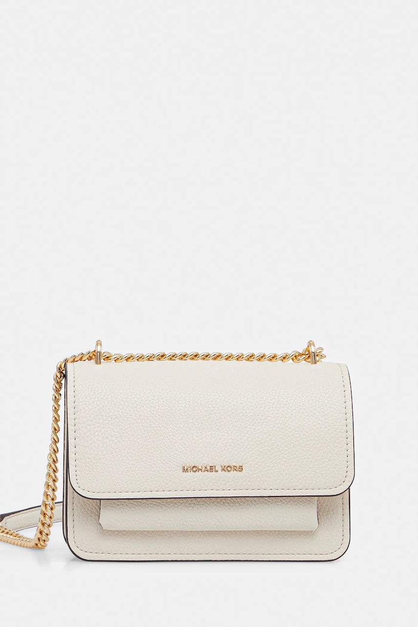 Δερμάτινη τσάντα MICHAEL Michael Kors χρώμα: κόκκινο, 32T4GC7C1T