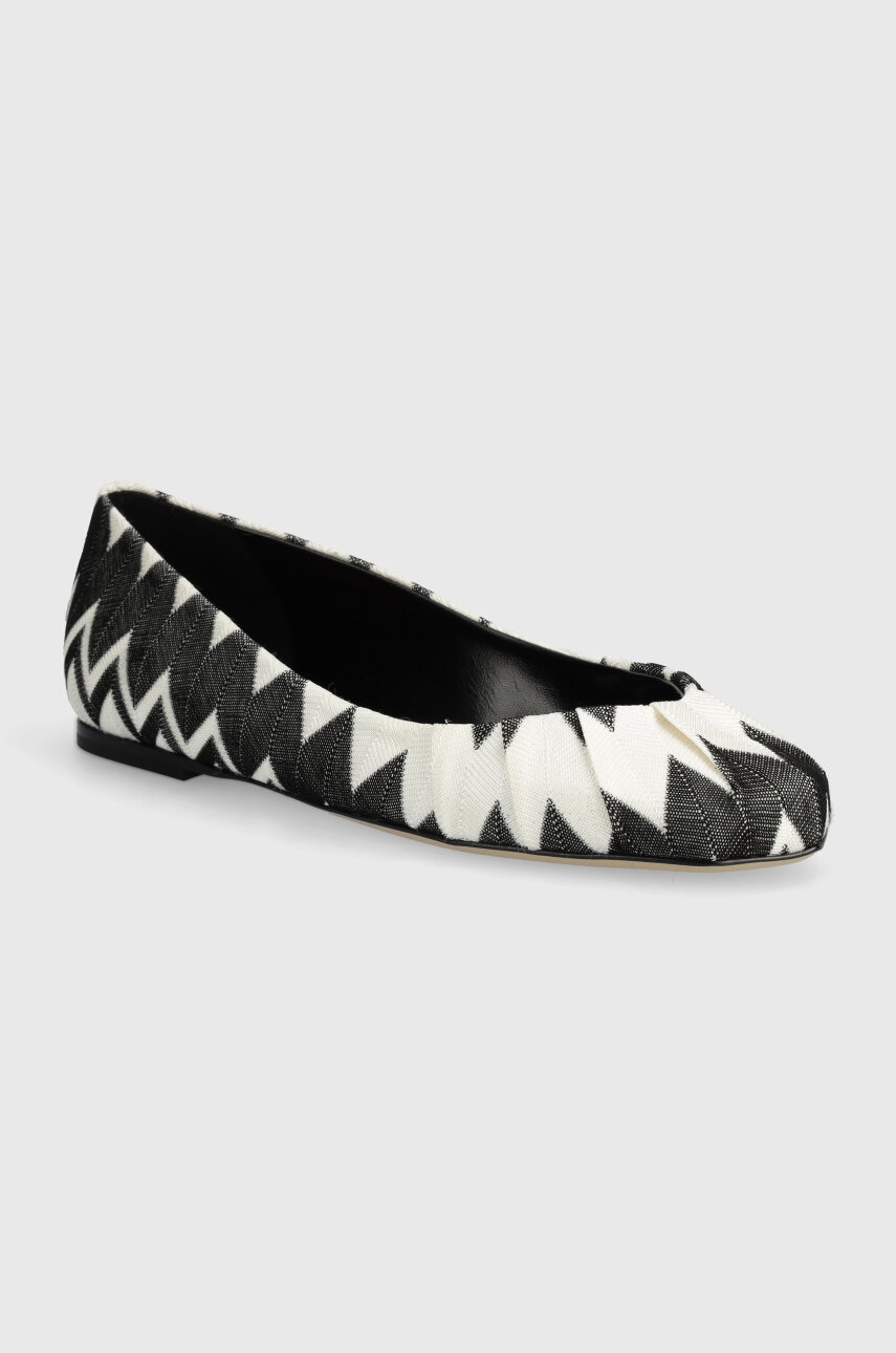 Μπαλαρίνες Missoni Iris χρώμα: μαύρο, M31_022