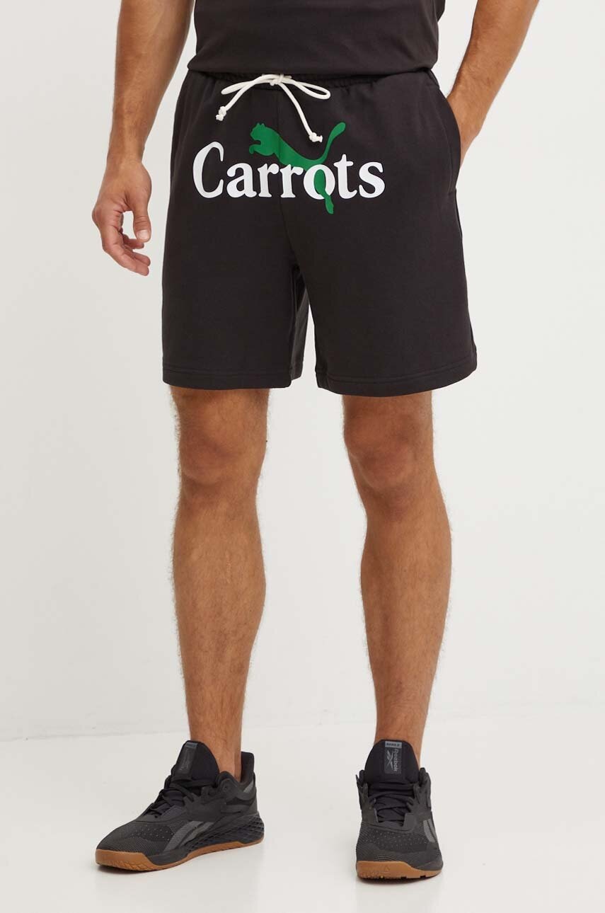Σορτς Puma PUMA X CARROTS Shorts χρώμα: μαύρο, 627447