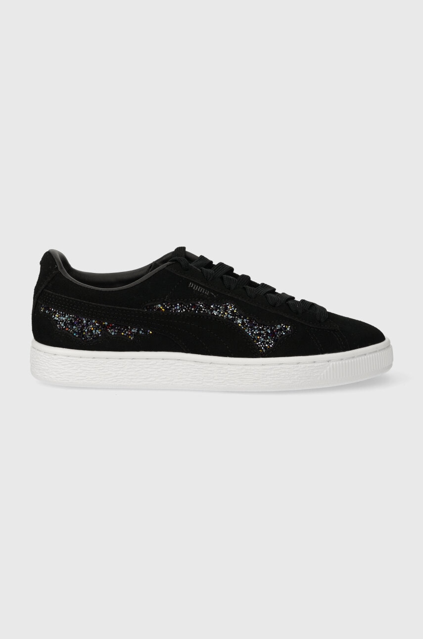 Σουέτ αθλητικά παπούτσια Puma PUMA X SWAROVSKI χρώμα: μαύρο