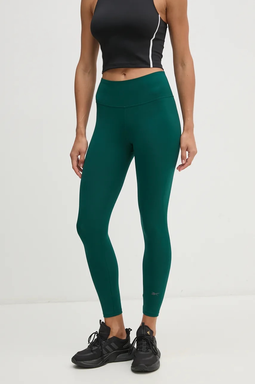 Κολάν προπόνησης Reebok Active Collective Dreamblend χρώμα: πράσινο, 100205552