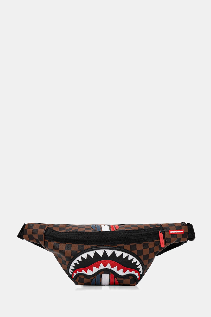 Τσάντα φάκελος Sprayground χρώμα: καφέ, 910B7488NSZ